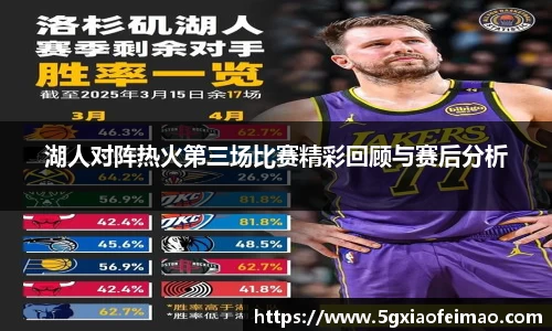 湖人对阵热火第三场比赛精彩回顾与赛后分析